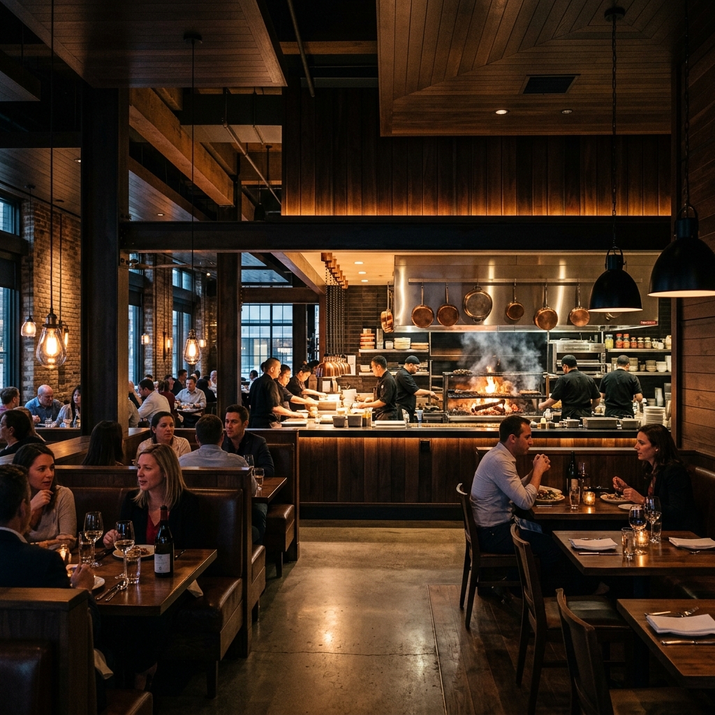 Interior premium de Urban Grill